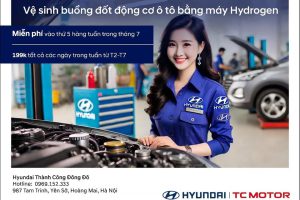 KHUYẾN MÃI THÁNG 7: Vệ sinh buồng đốt bằng máy Hydrogen